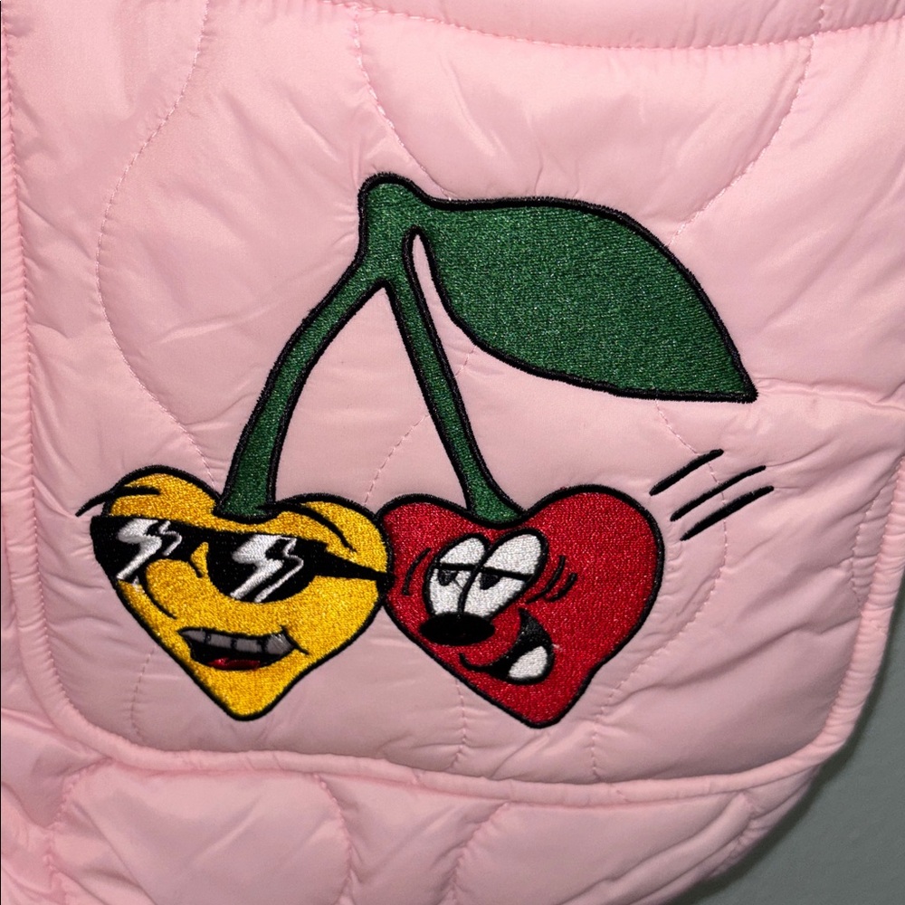 First Row Pink Quilted Puffer Jacket Women’s Size: Medium NWT - Picture 5 of 8